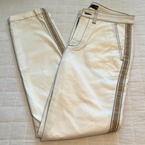 NWT Lauren Ralph Lauren Pants with Gold Trim Size 2